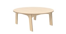 Keukenhof babytafel rond 120 cm berken Tangara Groothandel voor de Kinderopvang Kinderdagverblijfinrichting (2)